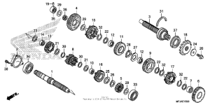 CBR600RR (ABS) Трансмиссия