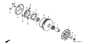 CN250 Вариатор