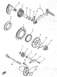 YN50R Стартер