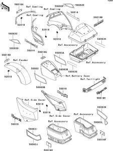 ZG1200 Decals(zg1200-b15)