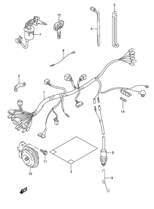 TS185 Жгут проводов