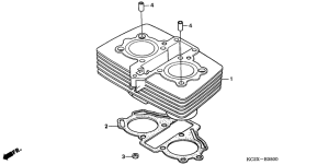 CM125C Цилиндр