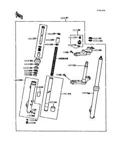  Передняя вилка