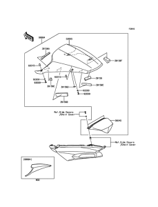 ZX1400 Accessory(Single Seat Cover)