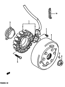 TS250 Зажигание