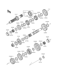 KL650 Трансмиссия