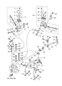 YP400A Главный тормозной цилиндр