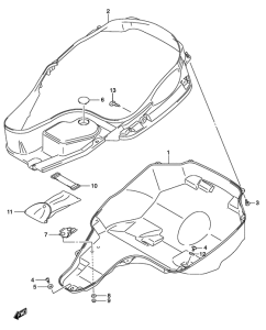 UH150 Багажник для шлема