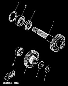 CW50RS Трансмиссия
