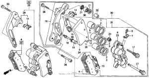  Передний суппорт
