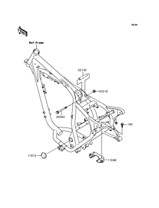 BJ250 Рама ,крепежные детали