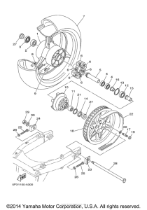 XV17PCPC Переднее колесо