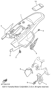 PW50H1 Боковые обтекатели