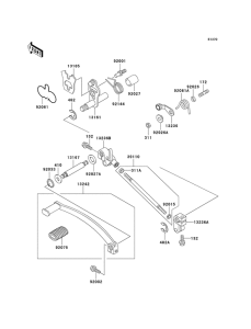 EN500 Переключатель передач