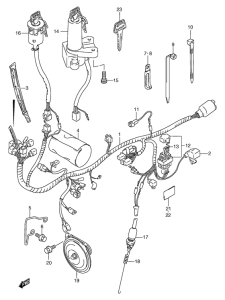 TS125 Жгут проводов
