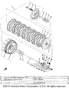 RD400F Сцепление