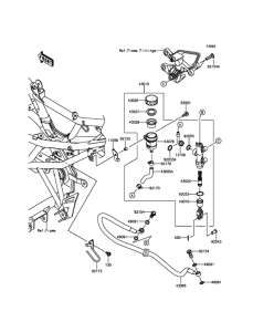 BX250 Задний торм цилиндр