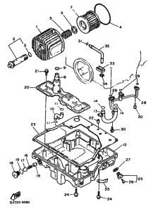 FZR1000 FZR1000W Маслоочиститель