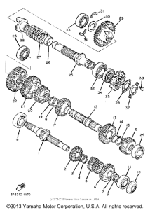 XV920RH Трансмиссия