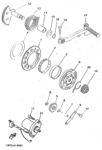 CW50RSP Стартер