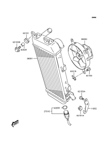 SC150 Радиатор