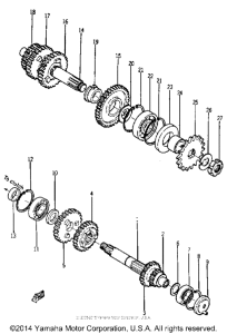 YA6 Трансмиссия