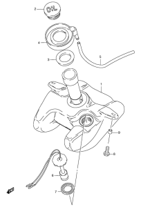 RG50 Бак масляный