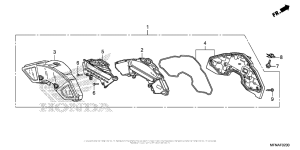 CB1000R Приборы