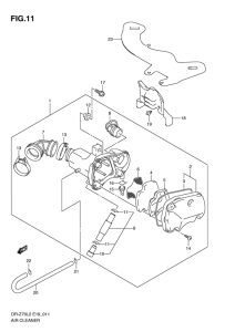 DR-Z70 Воздухоочиститель