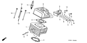 SA75 Cylinder / cylinder head