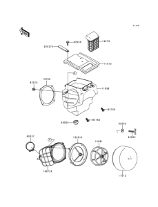  Воздушный фильтр