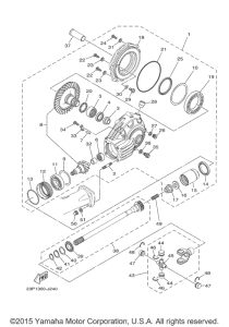 XT1200Z Ведущий вал