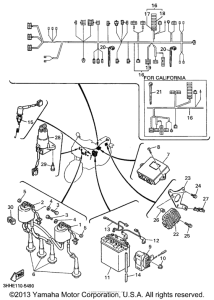 FZR600RLC Электрика