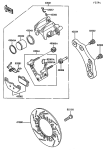 ZG1000 Передний суппорт