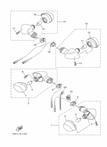 XT1200Z Проблесковый световой сигнал