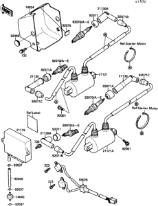 VN1500 Система зажигания