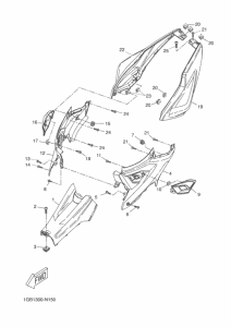 NS50 Боковые обтекатели