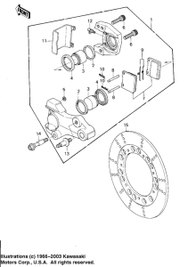  Передний суппорт