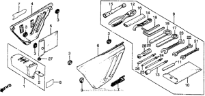 CBX Side cover + tools