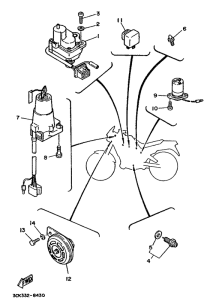 TDR250 Elektrische ausrustung 2