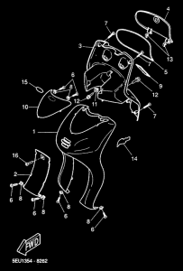 YH50 Ветровое стекло