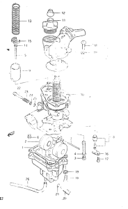 CL50 Carburetor assy