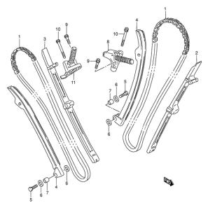 VL1500 Держатель направляющей