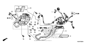 CBR600RR (ABS) Abs control unit (cbr600ra)