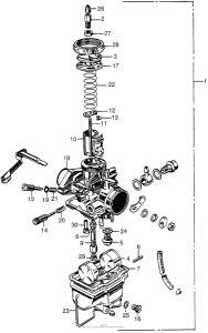 CA175 Ca175 carburetor