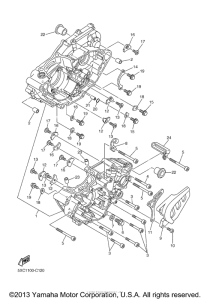  Картер двигателя