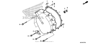 GL1800C Кожух сцепления