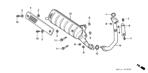 SA50S Глушитель