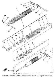 IT250G Задняя подвеска