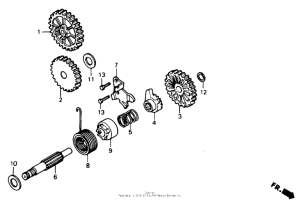 NS50 Кик стартер